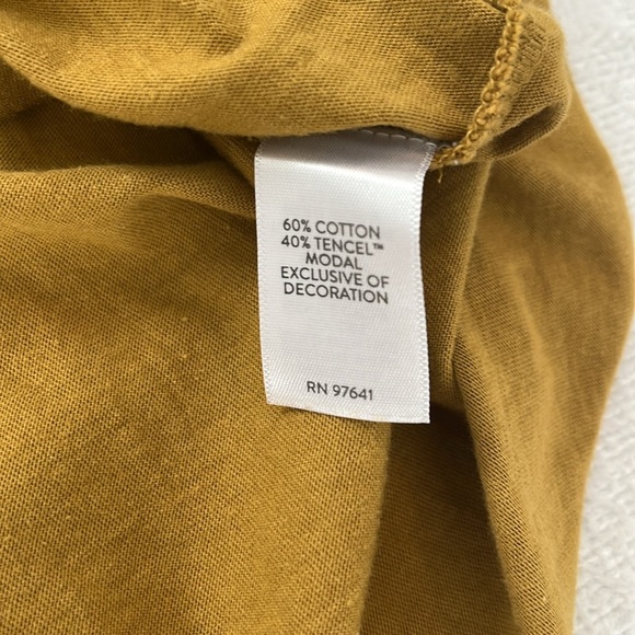 J. Jill Embroidered Boho Tunic Top Size M Cotton Tencel Blend - Picture 10 of 10